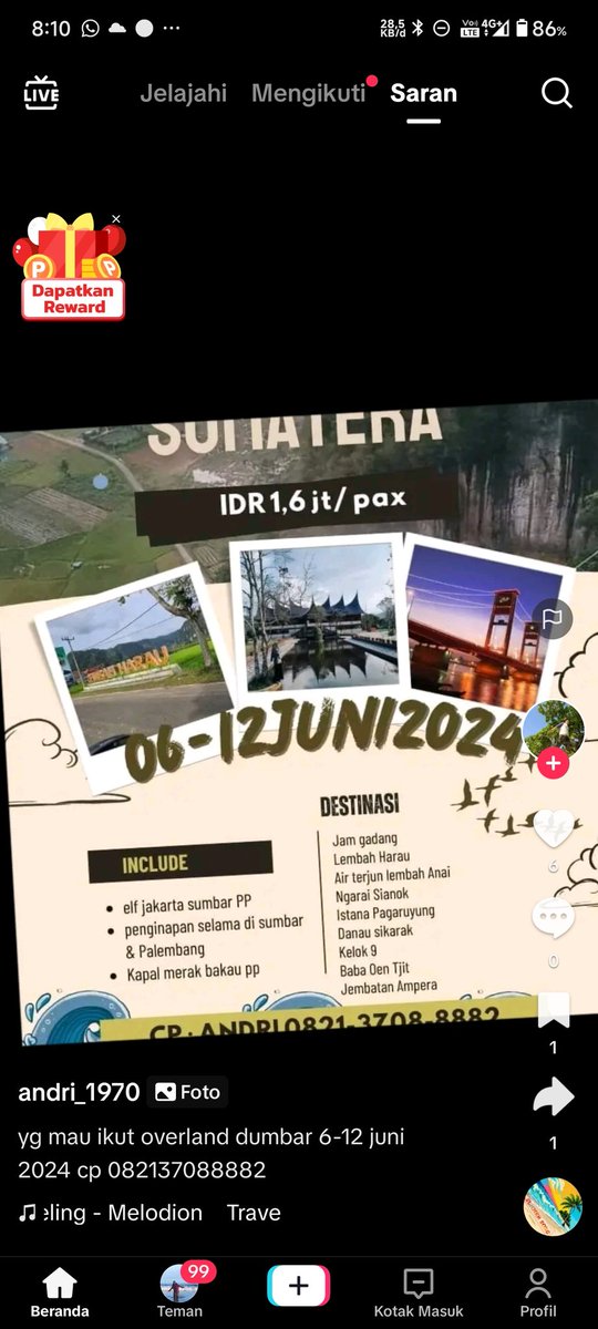 mingjyuuuu's tweet photo. @Dindaramlia_ @azzah69216 @DKIJakarta Bapaknya siapa ya kak? Ak cari di google muncul iklan travel https://t.co/ECJjd5hJiB