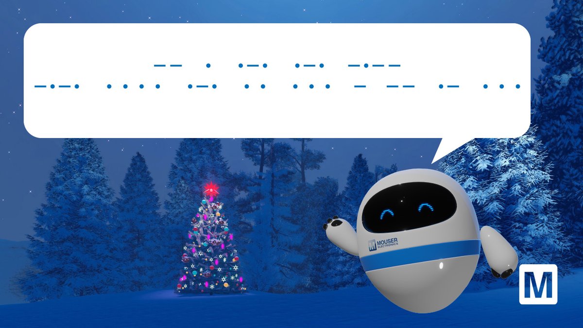 おやっ…⁉
Mbotから何かメッセージがあるみたいです！

何と言っているのか分かった方は、ぜひお返事くださいね🤭💬