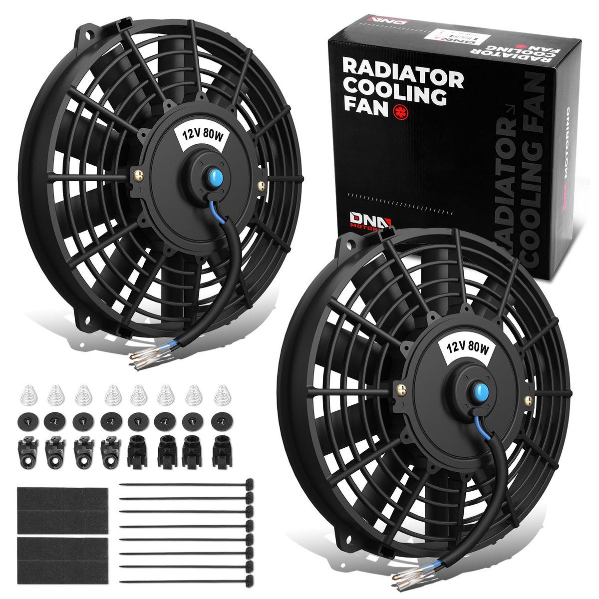 DNA MOTORING 9 Inch High Performace Electric Cooling Slim Radiator Fan with Mount Kit, Black, 2Pcs, RAF-9+FMK-X2 for $25.07, reg $41.05.

Buy via Amazon: saving.deals/redirect/B07GJ… 

 #Ad #Deal