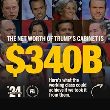 DoloresPastor3's tweet photo. Dear White People, Dear MAGAs, do you see all those billionaires in the trump cabinet. Do you really believe they're going to help you? They used you to get into power. Fox News and Murdock used you; they're not there to help you. The Billionaire Boys are laughing at you https://t.co/DkxWDrOZ2q