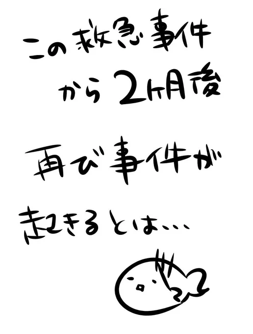 救急車で夜間救急に2回運ばれた息子2/4 