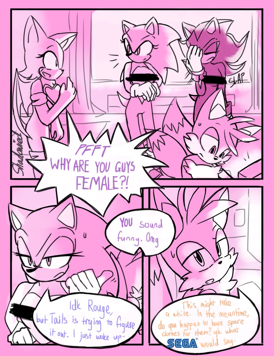 shadowied_'s tweet image. 🫣…
#SonicTheHedgehog #ShadowTheHedgehog #RougeTheBat #Tails #art #sonadow #sonicau #genderbend
