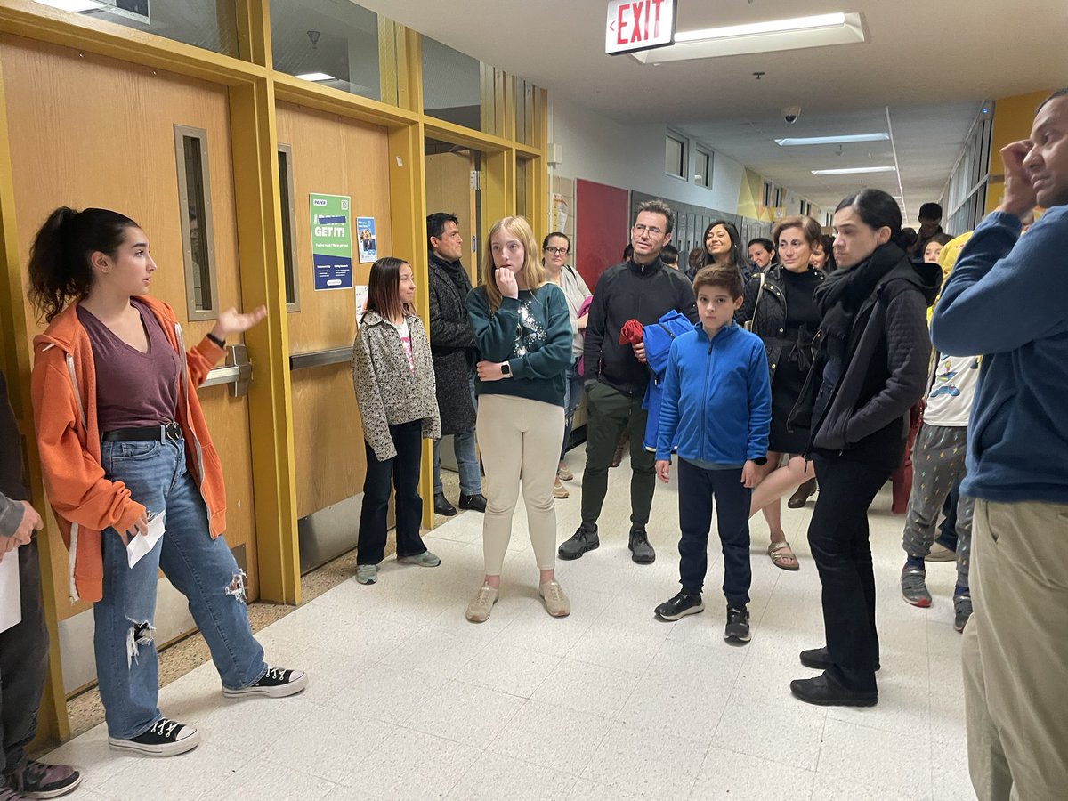 Hosted families of rising 6th graders - so happy for their arrival next year! Shout out to grade 8 panel - amazing kids! #belongandbecome #apsisawesome