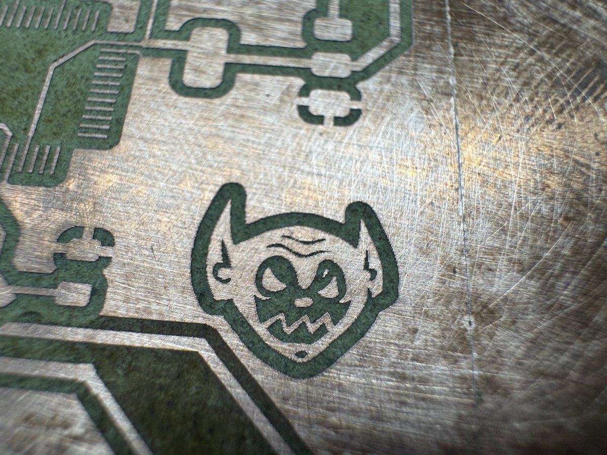 so far, INSANE results with the fiber laser.