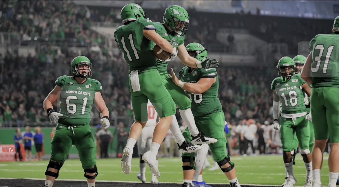 University of North Dakota offered! 💚 #AGTG