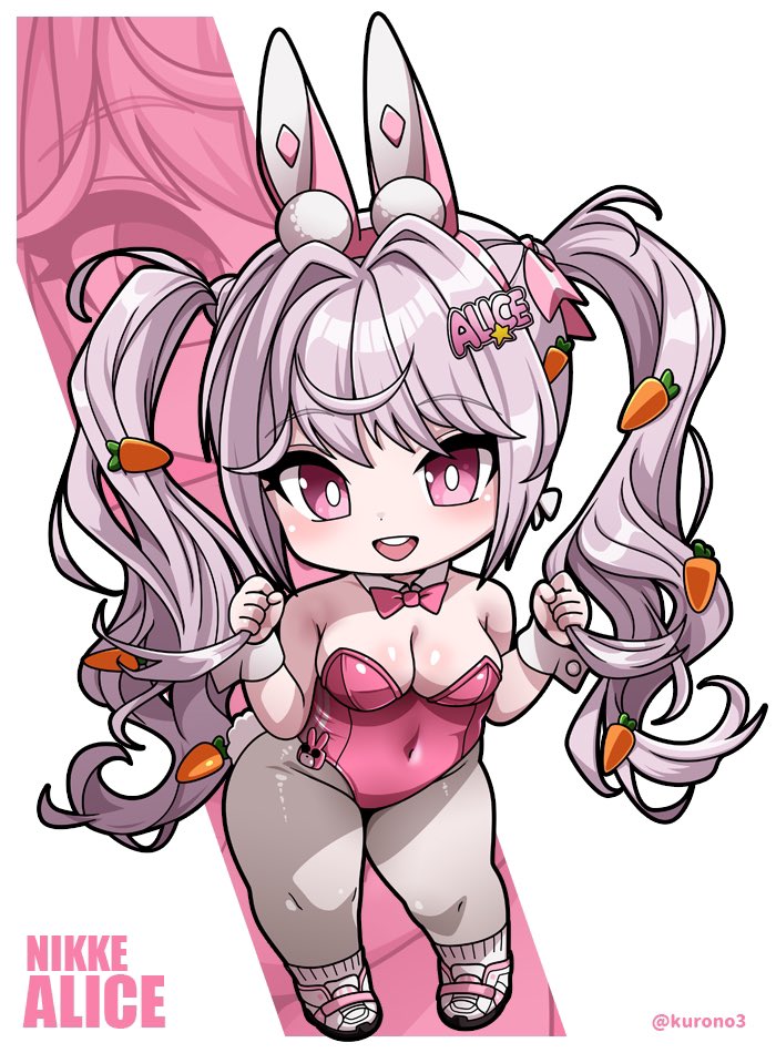 「#今年も残りわずかなので今年一番伸びた絵を貼るNIKKEのバニーアリスちゃんでし」|玄乃エミーのイラスト