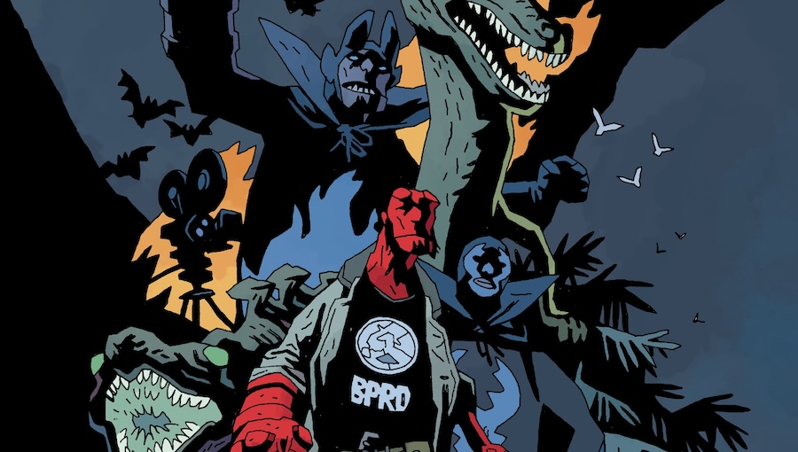 Fanbase_Press's tweet photo. ‘Hellboy and the B.P.R.D.: 1955-1957’ (@DarkHorseComics @artofmmignola): Hardcover Review by @Fanbase_Press Guest Contributor @aStevenPrice https://t.co/68tHMXCMtc https://t.co/U9ktAPsBOZ