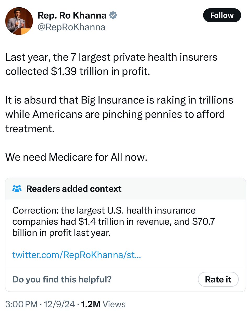 Friendly reminder that the vast majority of people (including our politicians) don’t know the difference between revenue and profit