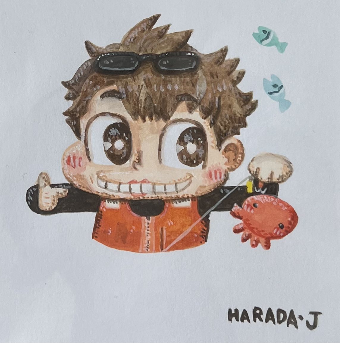 今年もフォロワーさんに自分のイラストを描いて頂いた。
メチャ可愛いな、これ
自分じゃこんなに上手く描けないなぁ

人それぞれ自分には無い長所があるので他人には敬意を持つこと、自分も持っている長所を更に伸ばす努力をしようと強く思う