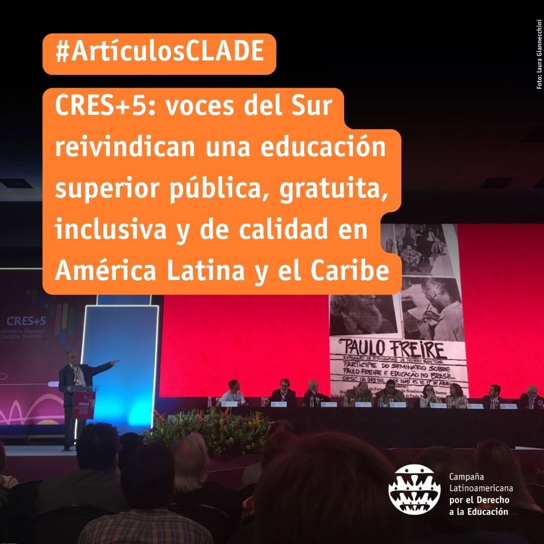 redclade's tweet photo. 📌 #RetrospectivaCLADE

📍 #ArtículosCLADE

👉🏿 Lee el artículo escrito por Rosana Heringer, Laura Giannecchini y Tania Dornellas Participantes de la CRES +5 por la CLADE y la Campaña Brasileña por el Derecho a la Educación.

📌https://t.co/mxBKiZtGLt https://t.co/uAUbNn70bC