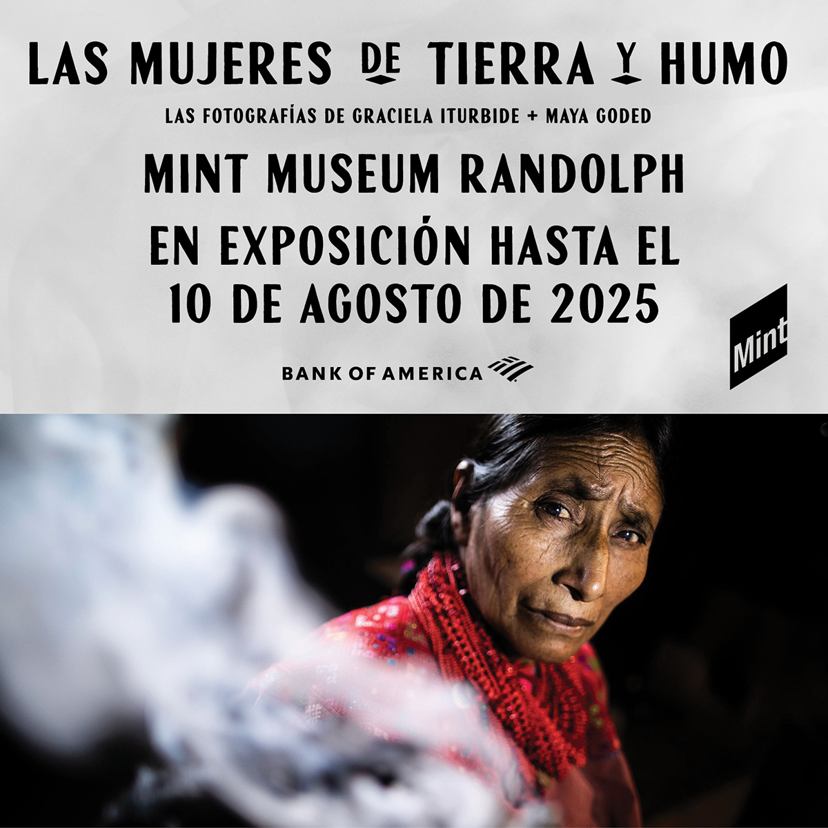 La Noticia (@lanoticia) on Twitter photo Ven a descubrir la belleza a través del lente 📸
<a href="/TheMintMuseum/">The Mint Museum</a> presenta la exposición "Women of Land and Smoke: Photographs by Graciela Iturbide and Maya Goded".
Más detalles: 👉 bit.ly/WomenofLand-Sm… Ven a descubrir la belleza a través del lente 📸
<a href="/TheMintMuseum/">The Mint Museum</a> presenta la exposición "Women of Land and Smoke: Photographs by Graciela Iturbide and Maya Goded".
Más detalles: 👉 bit.ly/WomenofLand-Sm…