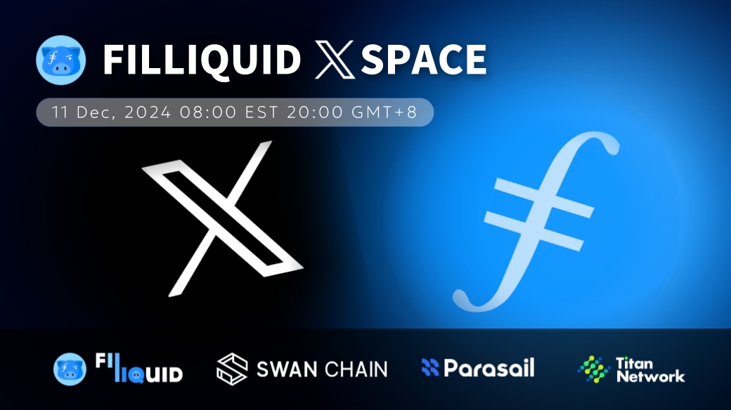 FILLiquid (@filliquid) on Twitter photo Join us tonight at FILLiquid X Space with <a href="/arthurtankl/">AIrthur Tan | FiLLiquid</a> Founder & CEO <a href="/arthurtankl/">AIrthur Tan | FiLLiquid</a> and guest
<a href="/Tkachuk_science/">Konstantin Tkachuk</a> Co-founder & CSO <a href="/Titannet_dao/">Titan Network | Install to Earn</a>
<a href="/JL_Pellerin/">Jean-Luc Pellerin 🖖</a> Head of BD <a href="/swan_chain/">Swan Chain (formerly FilSwan)</a>
Sylvan Z Co-Founder <a href="/parasailnetwork/">Parasail</a>
🗓 Dec 11, 2024
🕗 20:00 GMT+8
🔗 x.com/i/spaces/1kvKp… Join us tonight at FILLiquid X Space with <a href="/arthurtankl/">AIrthur Tan | FiLLiquid</a> Founder & CEO <a href="/arthurtankl/">AIrthur Tan | FiLLiquid</a> and guest
<a href="/Tkachuk_science/">Konstantin Tkachuk</a> Co-founder & CSO <a href="/Titannet_dao/">Titan Network | Install to Earn</a>
<a href="/JL_Pellerin/">Jean-Luc Pellerin 🖖</a> Head of BD <a href="/swan_chain/">Swan Chain (formerly FilSwan)</a>
Sylvan Z Co-Founder <a href="/parasailnetwork/">Parasail</a>
🗓 Dec 11, 2024
🕗 20:00 GMT+8
🔗 x.com/i/spaces/1kvKp…