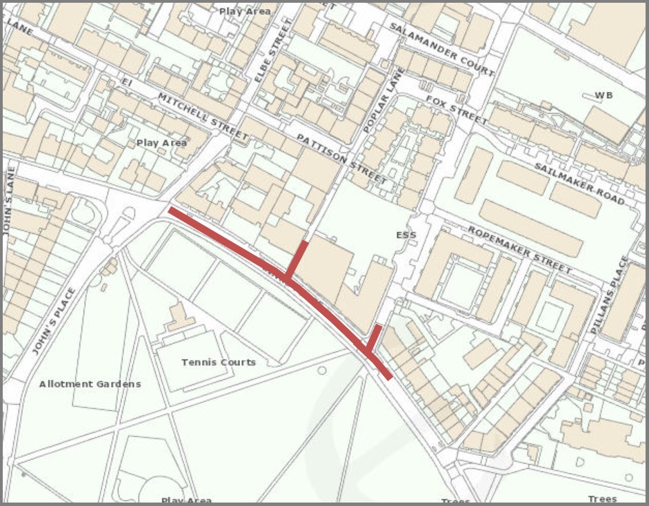 🎥 Leith Links film shoot Wed 11 and Thurs 12 Dec

Links Place. Poplar Lane and Salamander Place closed 8.30am - 4.30pm each day (buses will continue to serve Salamander Place though).

#edintravel