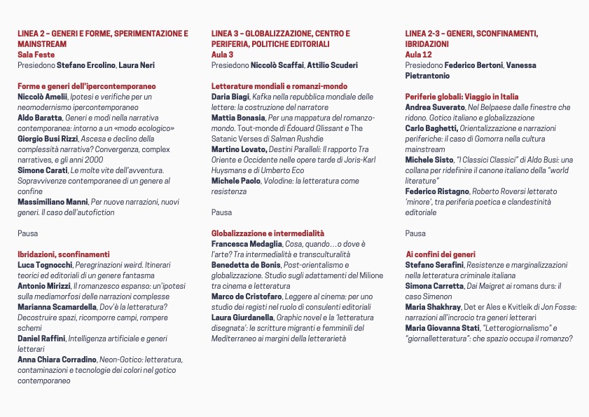 Convegno annuale dell’Associazione di Teoria e Storia Comparata della Letteratura, per dibattere su 
Dov’è la letteratura? Circolazione, istituzioni, rapporti di forza
#COMPALIT
#Bologna
<a href="/Unibo/">Università di Bologna</a>
Intervengo il 12.12 su "Villa Ocampo come luogo simbolico del dialogo culturale"