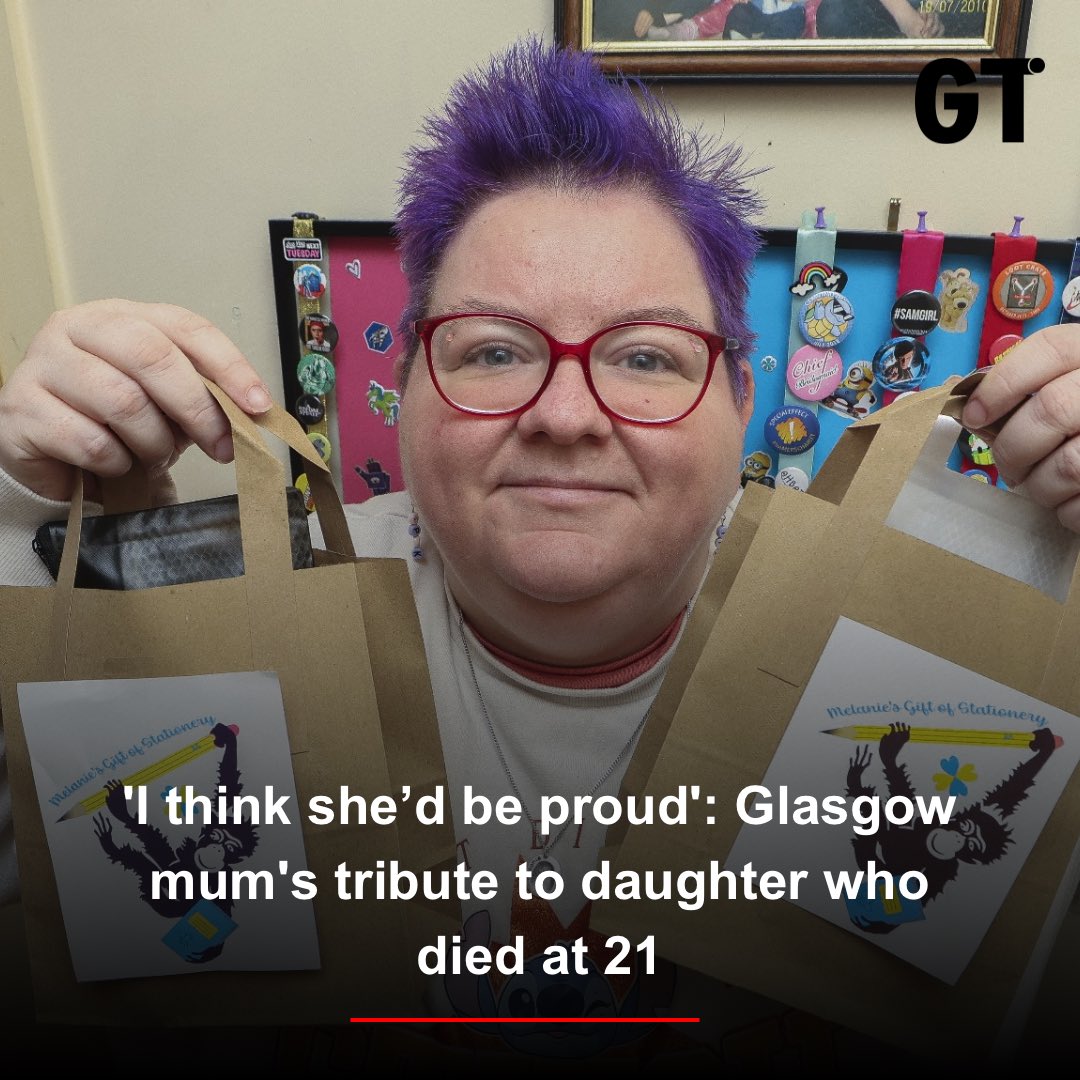 Meet our first Community Champion Amanda Ford. She tragically lost her daughter Melanie at just 21 and turned her grief into something amazing for her Royston community. Well done Amanda👏🏻

Full story: glasgowtimes.co.uk/news/24771789.…