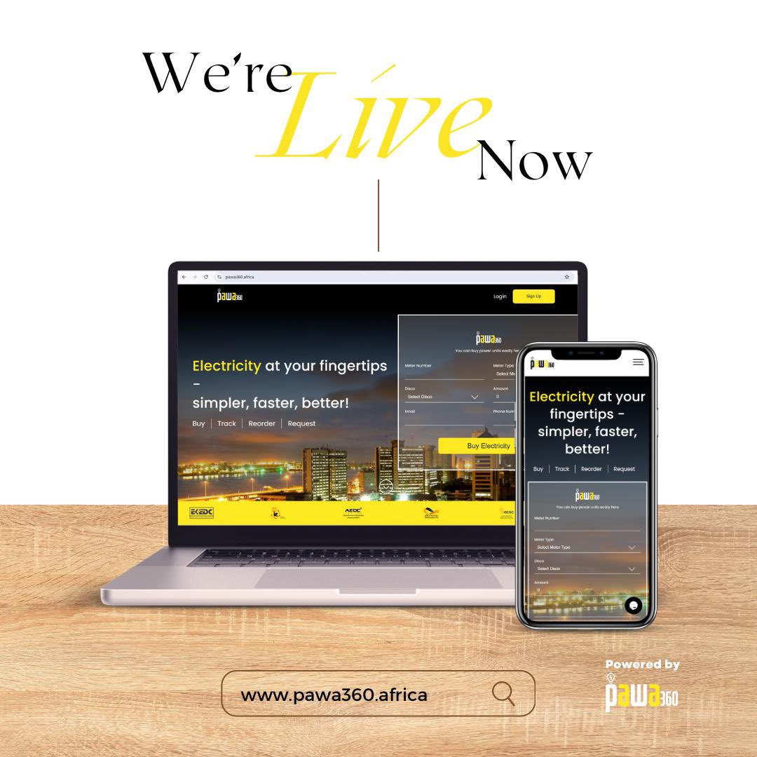 🚨 Exciting News! We're LIVE at Pawa360! 🎉 Simplify your electricity management with Pawa360 – buy, track, reorder, and request electricity in a click.
Visit pawa360.africa now to get started. ⚡ #Pawa360 #ElectricitySimplified #EnergyMadeEasy #PowerUp #technology