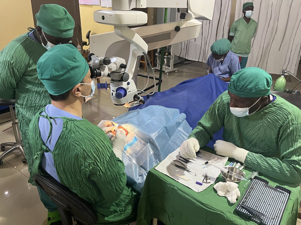 🙏✨ Honored to Welcome Dr. Mohamed Bahgat Goweida, Professor of Cornea at Alexandria University on his second visit at Kabgayi✨

His generosity, skill, and dedication inspire us and are making a real difference for patients in Rwanda! 👁️❤️

#GlobalEyeCare #KabgayiEyeUnit