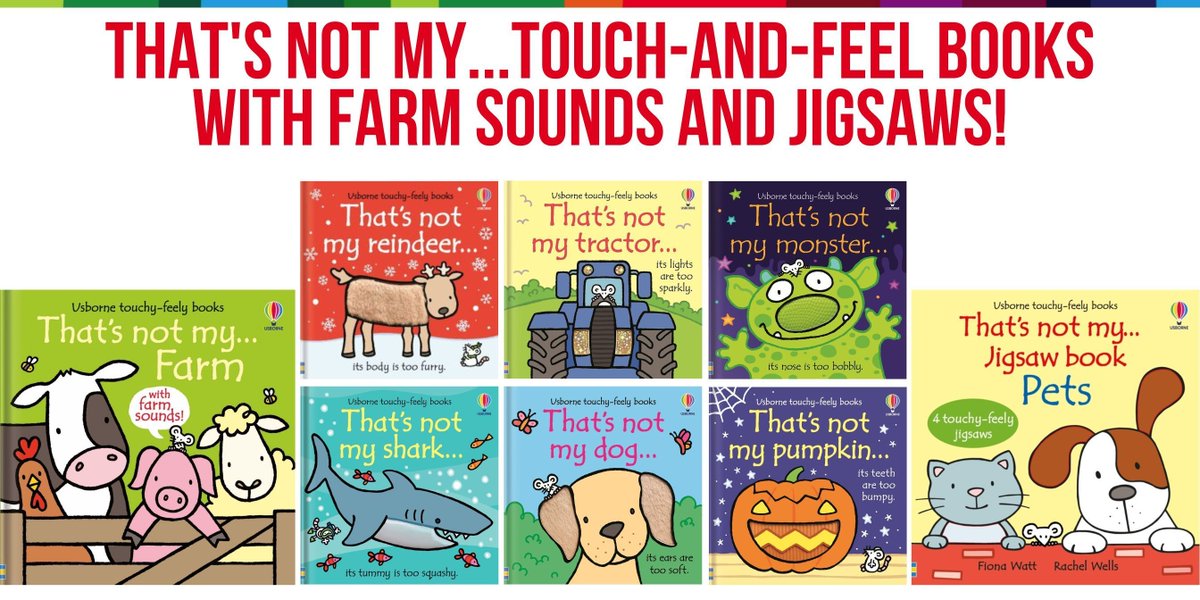 🎉 Celebrate 25 years of the much-loved 'That’s Not My…' series from <a href="/Usborne/">Usborne Publishing</a>!

We’re giving away a bundle of EIGHT books from this gorgeous collection. Perfect for sensory and language development, with a little white mouse to find on every page—ideal for Christmas! 

- That's