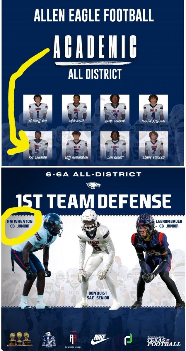 KennyWheaton's tweet image. Student-Athlete.. Proud Dad! 6&apos;0 170lbs 2026CB #KaiWheaton #K5