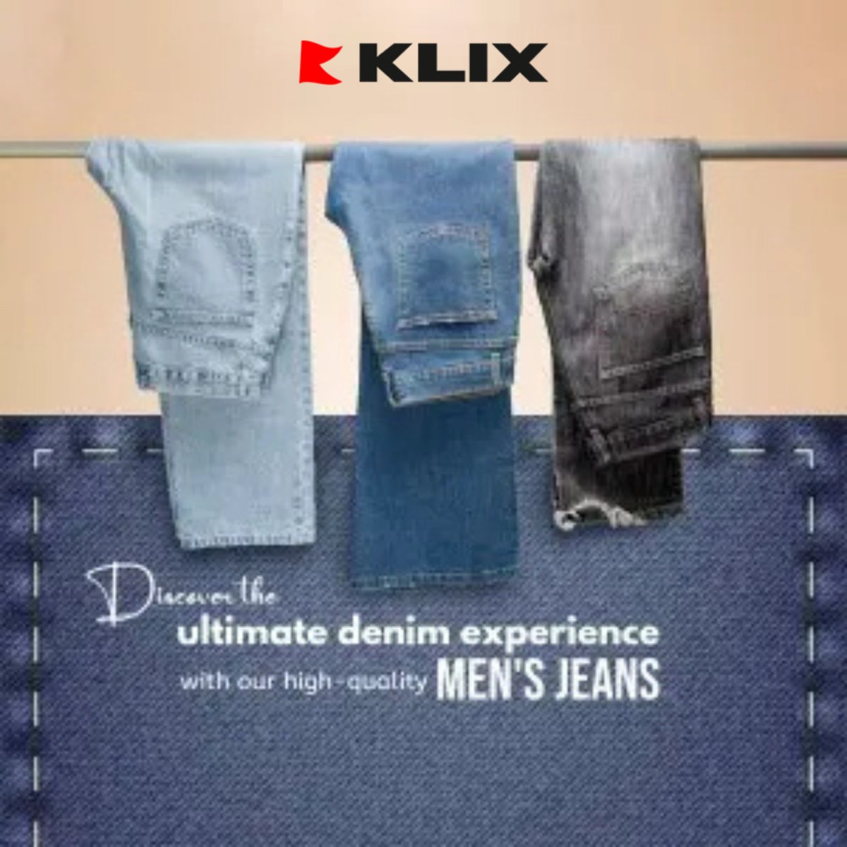 klixjeans's tweet image. No compromises – just high-quality, durable denim. Klix Jeans delivers style that lasts. 👖
#KlixJeans
#MensJeans
#QualityDenim
#MensFashion
#PremiumDenim
#DenimStyle
#TimelessDenim
#KlixStyle
#DenimEssentials
#MenswearEssentials
#LuxuryDenim