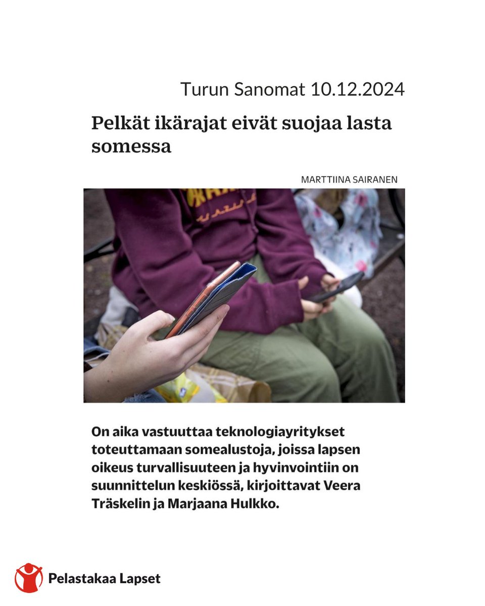 Pelastakaa Lapset tweet media