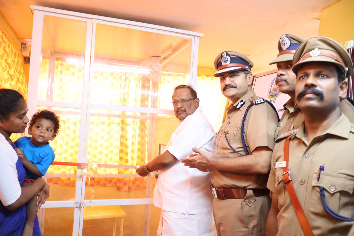 Video Call Facility for inmates to connect with family was launched by Hon'ble Minister, Thiru S. Regupathy on 04.12.2024 in presence of Dr. Maheshwar Dayal, IPS, DG of Prisons at Central Prison, Coimbatore.

It will benefit around 5 lakhs people annually.