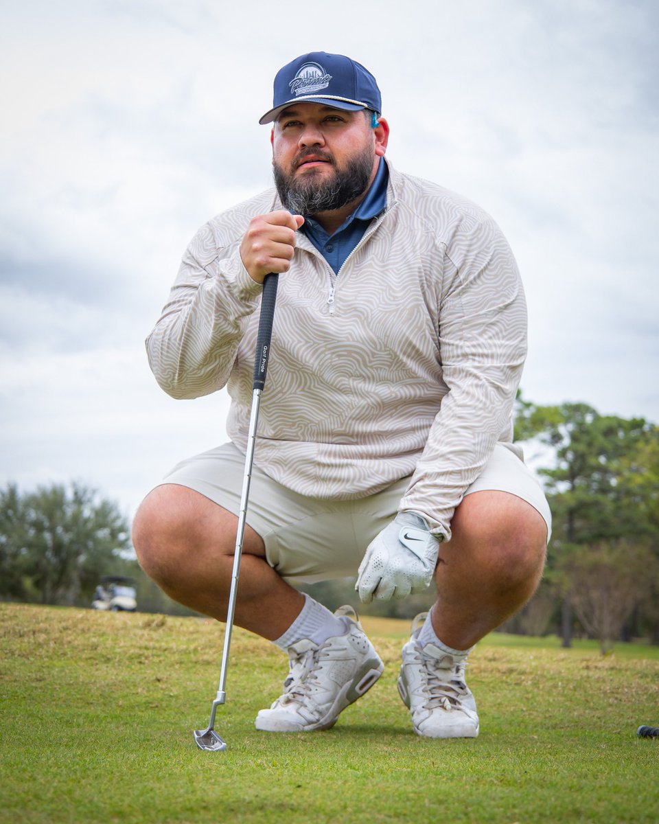 Patdeeznuts281's tweet photo. Big swings, bold style, and a love for the game ⛳️ It’s more than just golf—it’s a lifestyle. Starting something new for all the golfers out there who dare to stand out. Stay tuned. #GolfLife #GolfBrand #DrivenByPassion #TeeTime #Iron&amp;Ivy #Houston #Texas https://t.co/xKF4vG7P8l