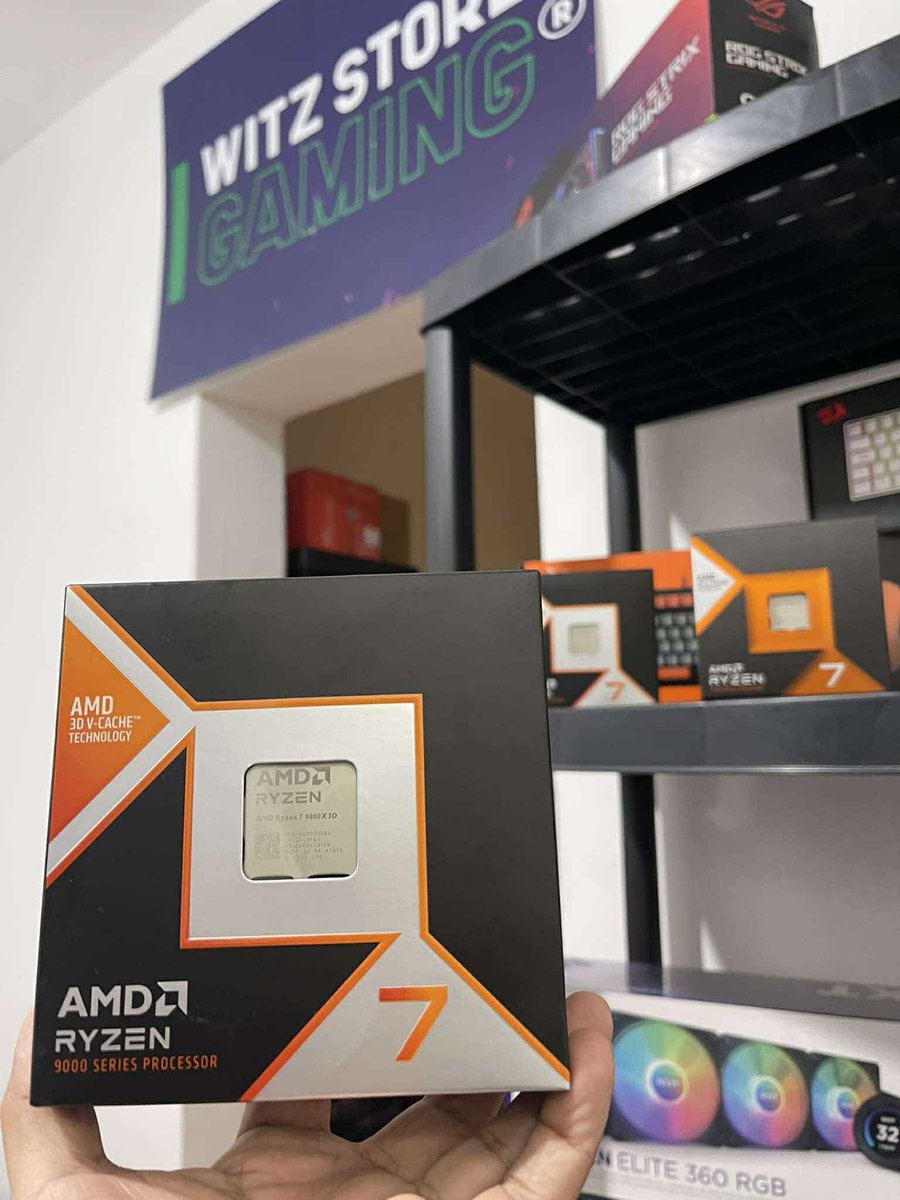 Nos llegaron los mejores procesadores que existen al día de hoy para gaming, RYZEN 7 9800X3D 👑 

#mty #pcgamer #PCGamer
#warzone #RYZEN79800X3D