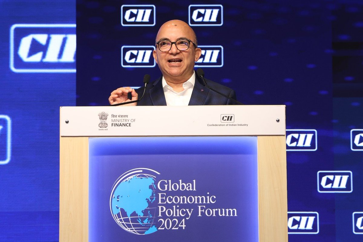 Confederation of Indian Industry (@followcii) on Twitter photo We must change the #sustainability narrative from a cost compliance or risk problem to an opportunity. We need profitable solutions to mitigate the existential challenges. - <a href="/RajeevPeshawria/">Rajeev Peshawaria</a>, CEO, @stewardshipAsia and President, Leadership Energy Consulting at session on The Four We must change the #sustainability narrative from a cost compliance or risk problem to an opportunity. We need profitable solutions to mitigate the existential challenges. - <a href="/RajeevPeshawria/">Rajeev Peshawaria</a>, CEO, @stewardshipAsia and President, Leadership Energy Consulting at session on The Four
