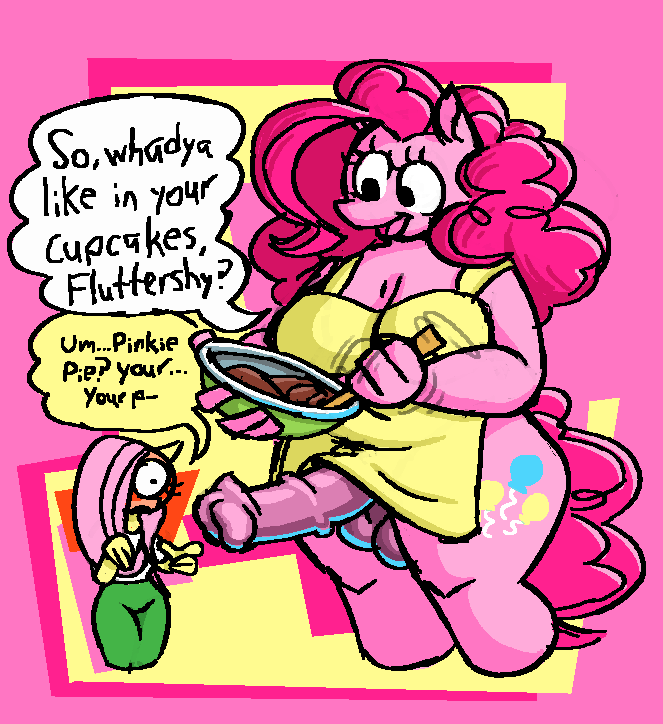 ZombiehandR's tweet photo. Pinkie Pie but if she had a huge enormous you know what penis and balls and cr*ap

#nsfw #MLP https://t.co/jr4H3jN7Vr