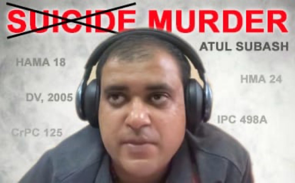 We want #JusticeForAtulSubhash 

Stern punishment for the offenders 
#FalseCases
<a href="/vaastavngo/">Vaastav Foundation</a> 
<a href="/PMOIndia/">PMO India</a> <a href="/narendramodi/">Narendra Modi</a> <a href="/HMOIndia/">गृहमंत्री कार्यालय, HMO India</a> <a href="/CMOMaharashtra/">CMO Maharashtra</a> <a href="/CMOfficeUP/">CM Office, GoUP</a>