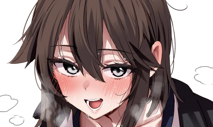  こっちに汗だく濡れ透け 
