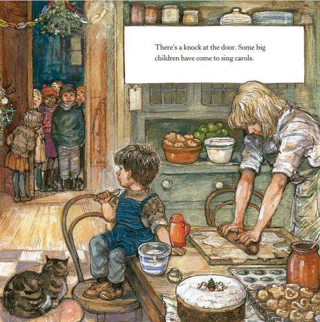 ShirleyHughes_'s tweet photo. Lucy and Tom At Christmas is full of those special smells, sounds and activities of Christmas to come, anticipation building page after page. https://t.co/f14lNwNQCt