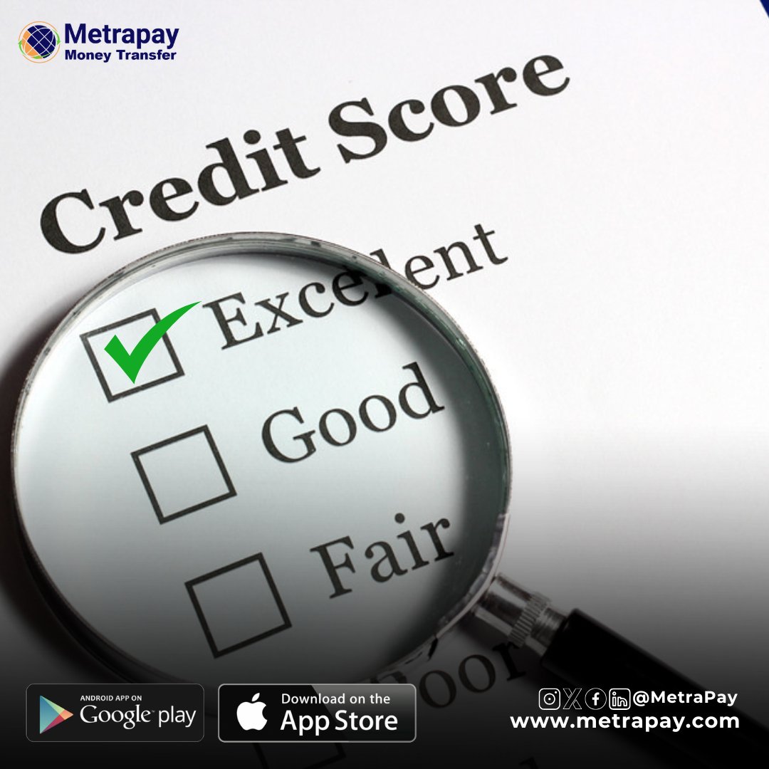 MetraPay's tweet photo. How good is your #creditscore? Nigerians living in the USA must understand the importance of building a great credit score. Wants to send money to your loved ones back at home, use MetraPay, we have the best rate today! Start here now https://t.co/0fODEAQLYe https://t.co/lnDa3ISJsX