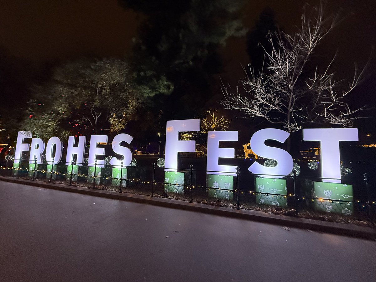The main Christmas Market around city hall in Vienna, Austria 🇦🇹