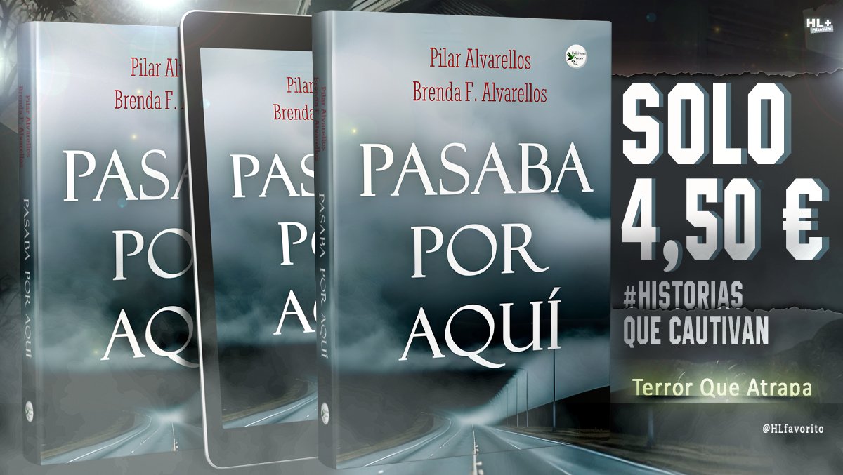 ★★★★★ Con una niebla que parece viva y un pueblo que esconde secretos, "Pasaba por aquí" de Brenda y Pilar Alvarellos te hará cuestionar dónde termina lo real y empieza lo sobrenatural. #ElBlogDeLosSecretos

Pasaba por aquí, de Pilar Alvarellos y Brenda F. Alvarellos.