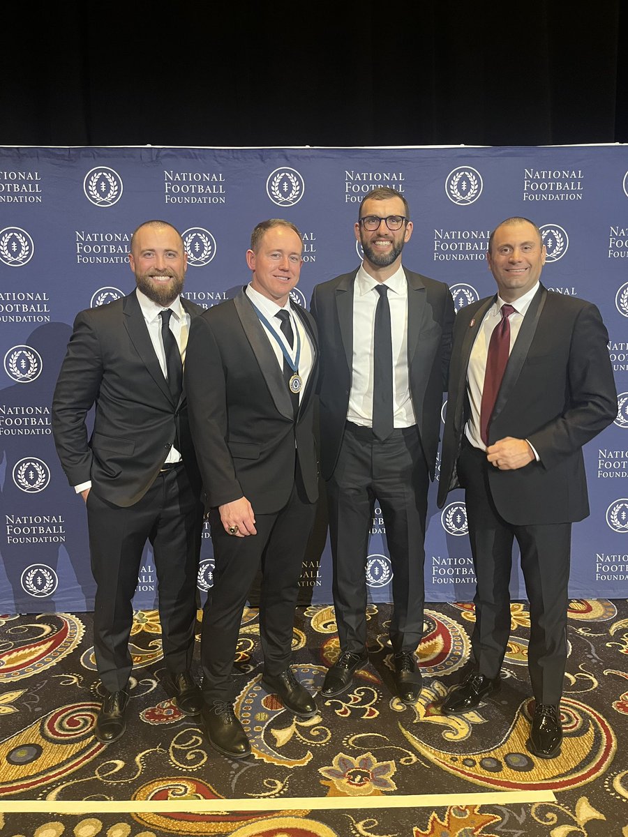 Great couple of days celebrating Toby with these dudes! Toby is a Stanford man through and through. His spot in the <a href="/NFFNetwork/">National Football Foundation</a> Hall of Fame is well-deserved.