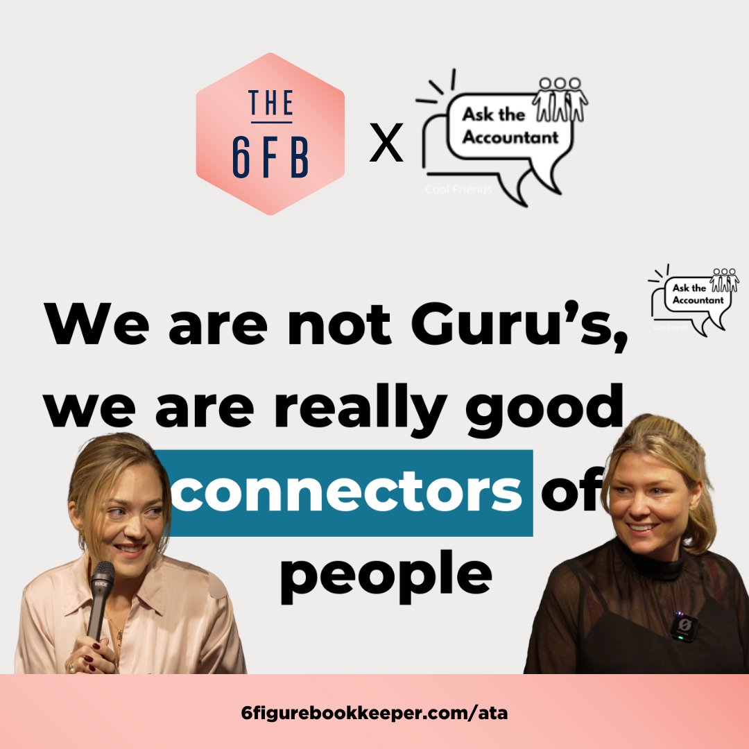 Rewind a few weeks when we were thrilled to be invited to speak to Aaron and Johann of Ask The Accountant for a special episode of their podcast. We bared all about what we do and why we do it. 

The episode goes live today at 8am, you can tune in here 6figurebookkeeper.com/ata