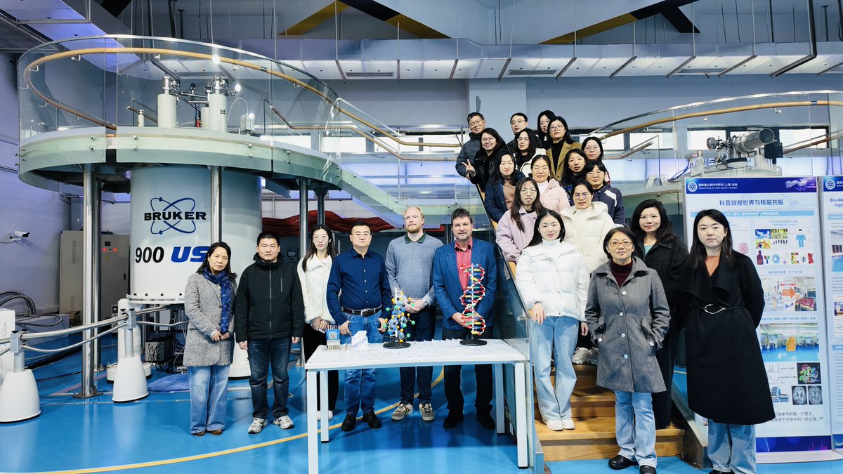 bruker's tweet photo. #Bruker & #NFPSS in China hosted the first application training session at our newly established Biological NMR Technology Development and User Service Center.
This event marks a significant milestone in our collaboration to enhance #NMR applications.
#ProteinResearch #NMRchat https://t.co/Nlcu0WYIVb