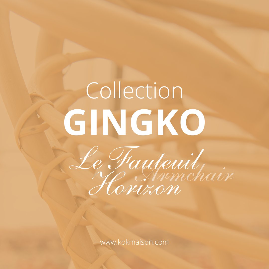 KOKMaison's tweet photo. https://t.co/EEFkwpOiQt

#rotin #fauteuildesign #salon #maison #kokmaison #gingkohorizon #confort #decorationinterieure #gingko #rattan #armchair #home #interiordeco https://t.co/D5uyqLI5pU