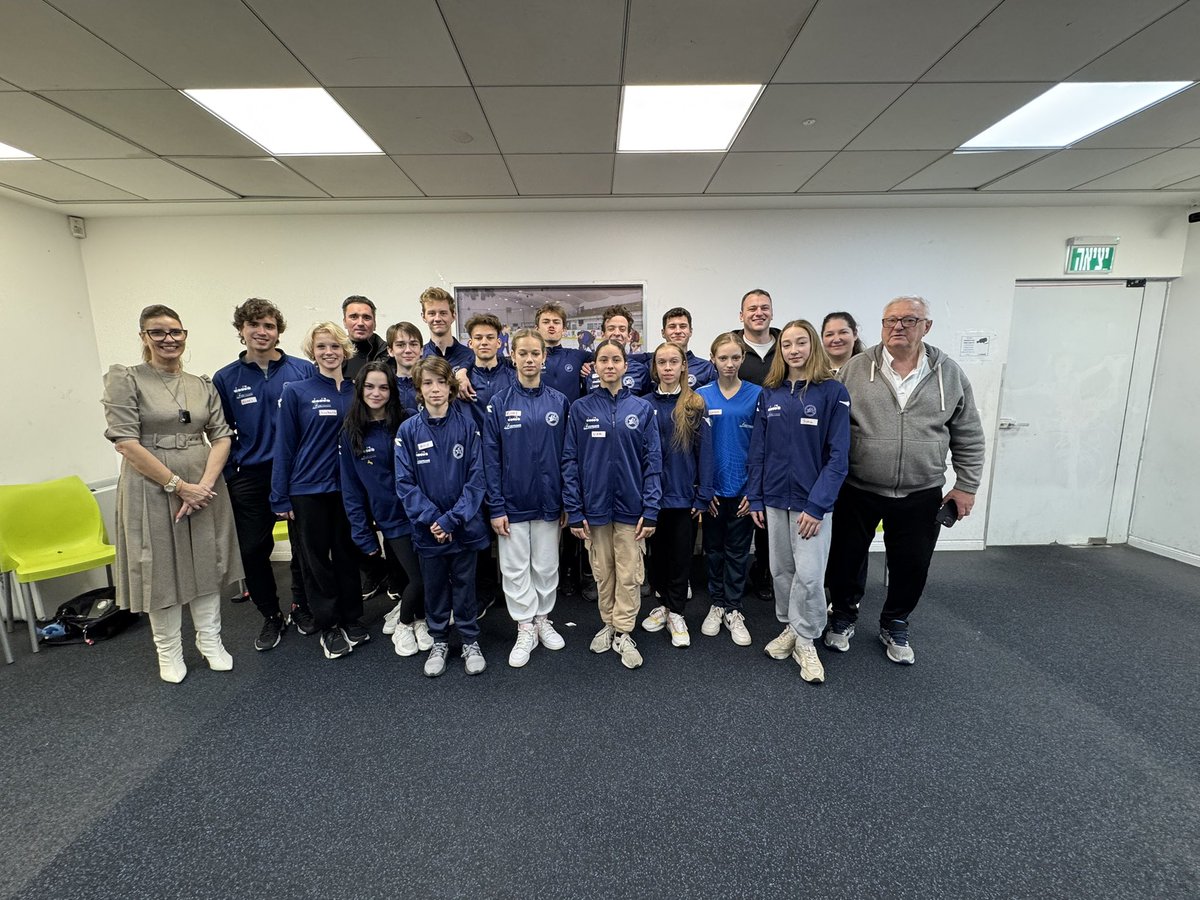 Olympic_Israel's tweet photo. Communication Skills Workshop for Figure Skating Athletes ⛸️

15 athletes took part at the workshop, which presented a framework for improving both personal and professional interactions by understanding the processes that shape how we communicate.

Thanks for participating! https://t.co/jctgHX2r3L