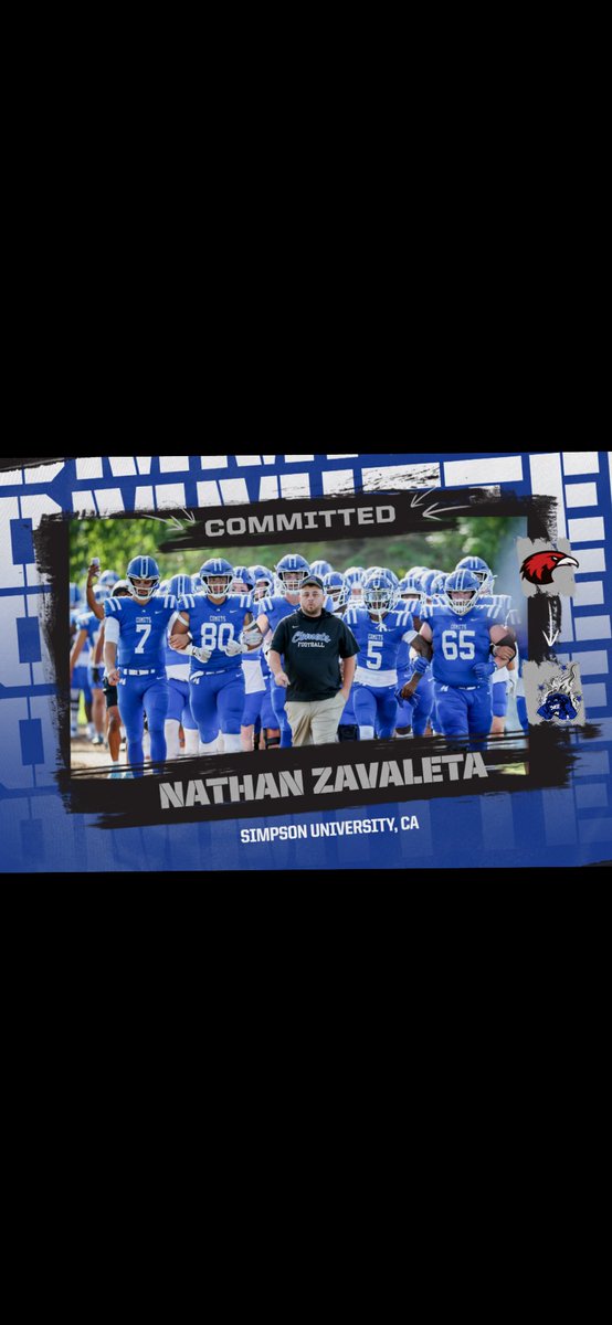 Nate Zavaleta (@nathsn14) on Twitter photo All praise and glory to the man above. After careful thought and considerations. I will be finishing my academic and athletic career at Mayville State University. Go Comets! 🔵👾
<a href="/coach_smethers/">Wade Smethers</a> <a href="/CoachLitecky/">Jake Litecky</a> <a href="/mayville_FB/">Comet Football</a> All praise and glory to the man above. After careful thought and considerations. I will be finishing my academic and athletic career at Mayville State University. Go Comets! 🔵👾
<a href="/coach_smethers/">Wade Smethers</a> <a href="/CoachLitecky/">Jake Litecky</a> <a href="/mayville_FB/">Comet Football</a>