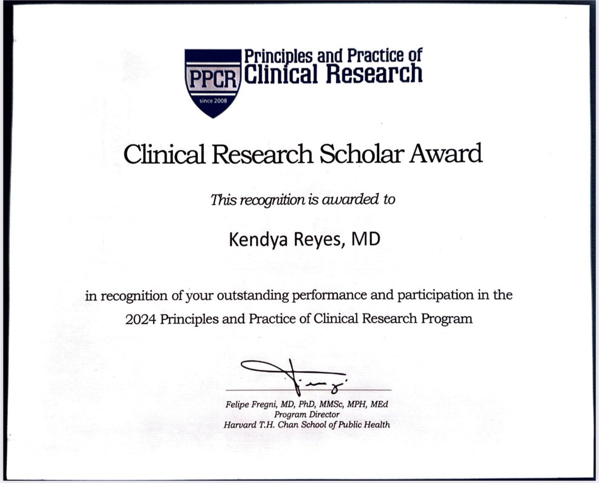KendyaJazmin's tweet photo. Forever grateful to have been part of such an incredible community—the most positive, encouraging, and uplifting group of people I’ve ever had the privilege of joining.
#PPCRGraduate #Harvard #HarvardGraduate #ClinicalResearch #IMGDOMINICANO #DominicanDoctor #MedTwitter #MedX https://t.co/M7ZcfWeOIo