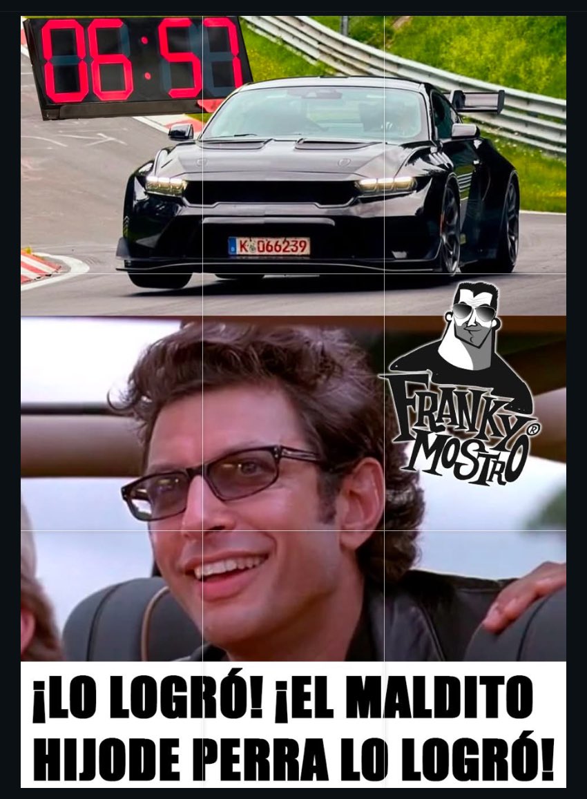 ¡Bajando de 7 minutos y con pista mojada, hijos de...! 😎