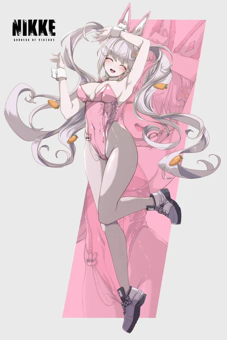 #今年も残りわずかなので今年一番伸びた絵を貼る 実装直前にチラ見せの情報だけで描いてアップしたというのもあって、とても伸びました#NIKKE #アリス 