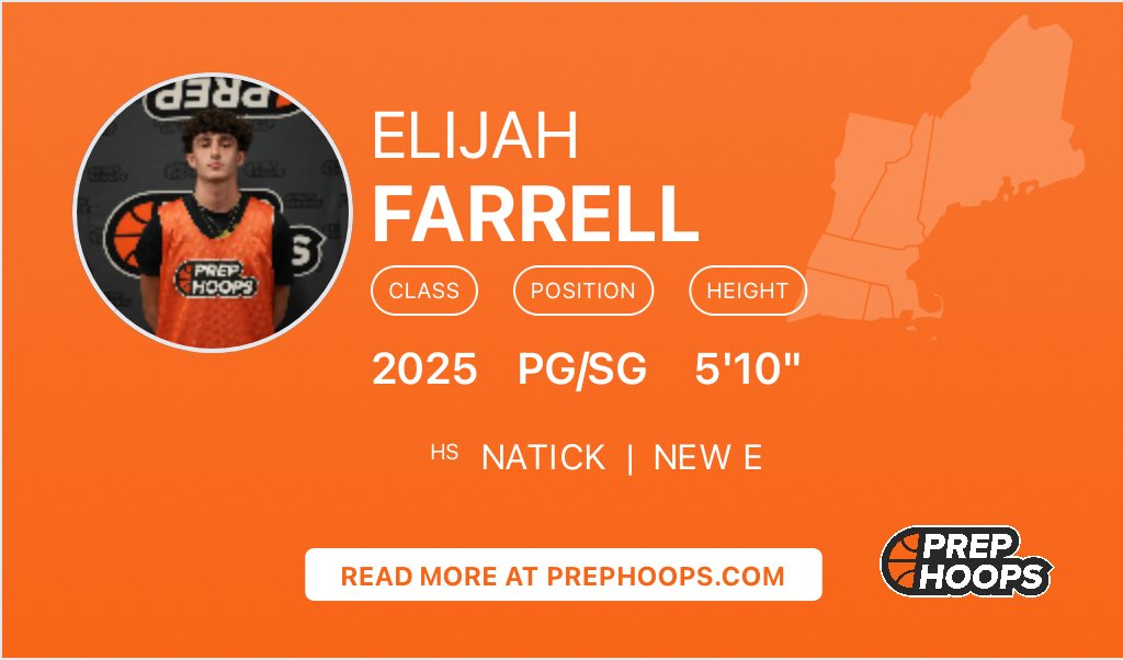 After the updated PrepHoops rankings, I am grateful to now be ranked a top 25 Guard for the class of 2025 in New England!