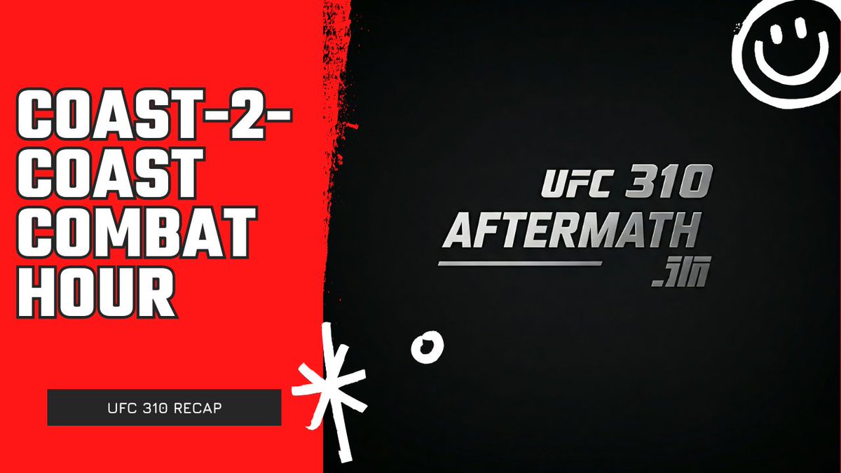 ICYMI Matt's first Power Slap and a recap of #UFC310 on this week's <a href="/CombatHour/">Coast 2 Coast Combat Hour</a> 
open.spotify.com/episode/6BaUlE…