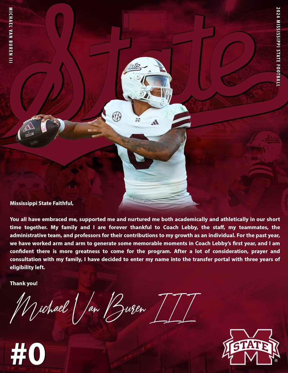 Thank you MSU. Grateful for our time together.