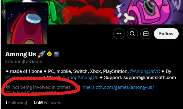not to worry gamers, i've changed our location tag to help people out