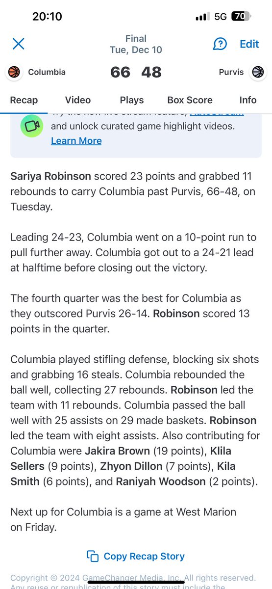 Sariya Robinson tweet media